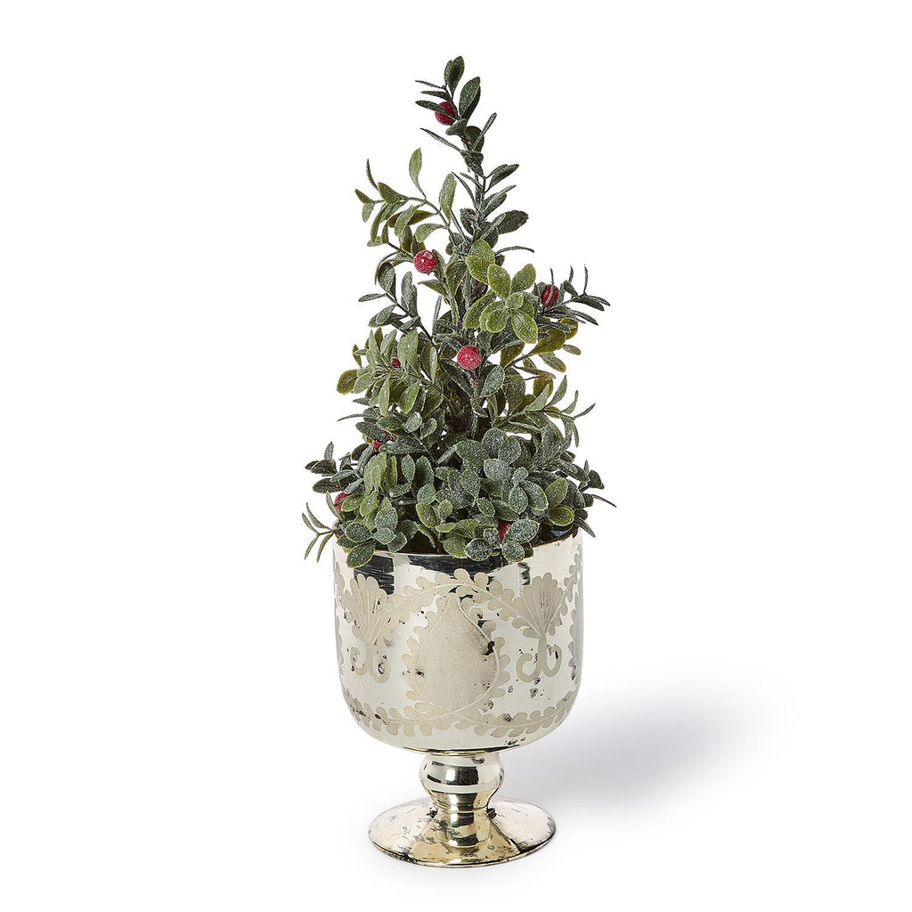 Mercury Glass Candleholder