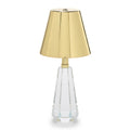 Crystal Glass Gold Lamp