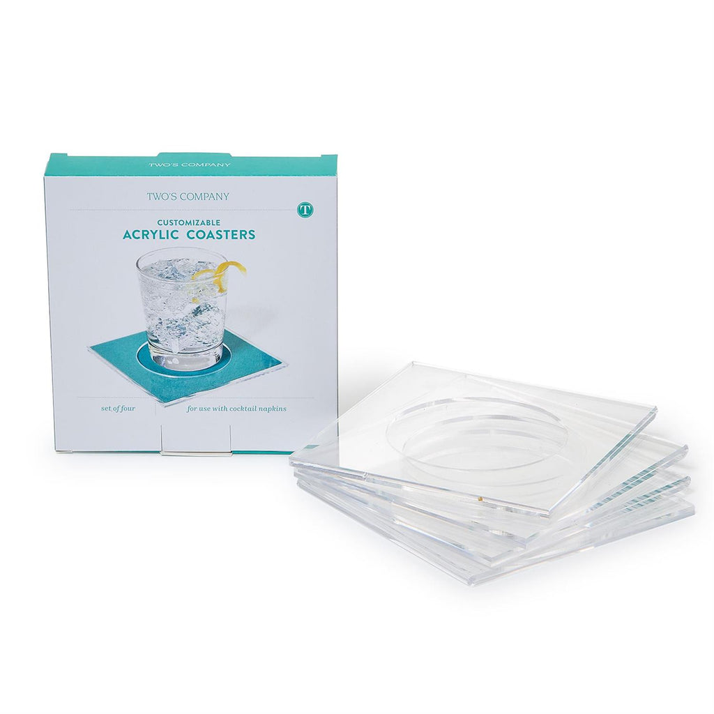 Cocktail Coasters Gift Set