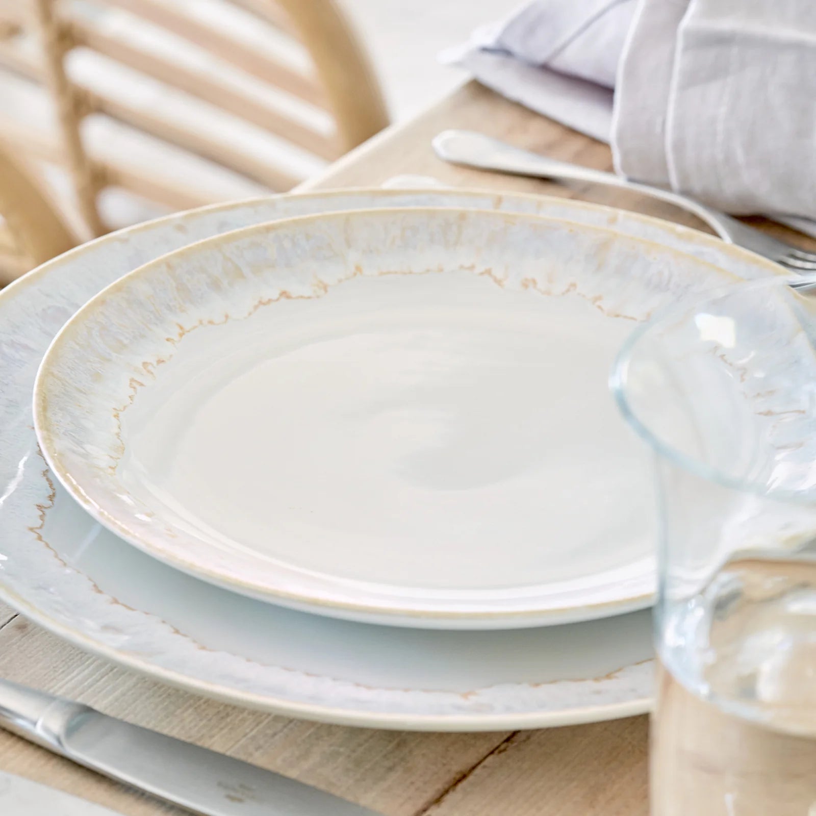 Dinner Plate - Taormina White