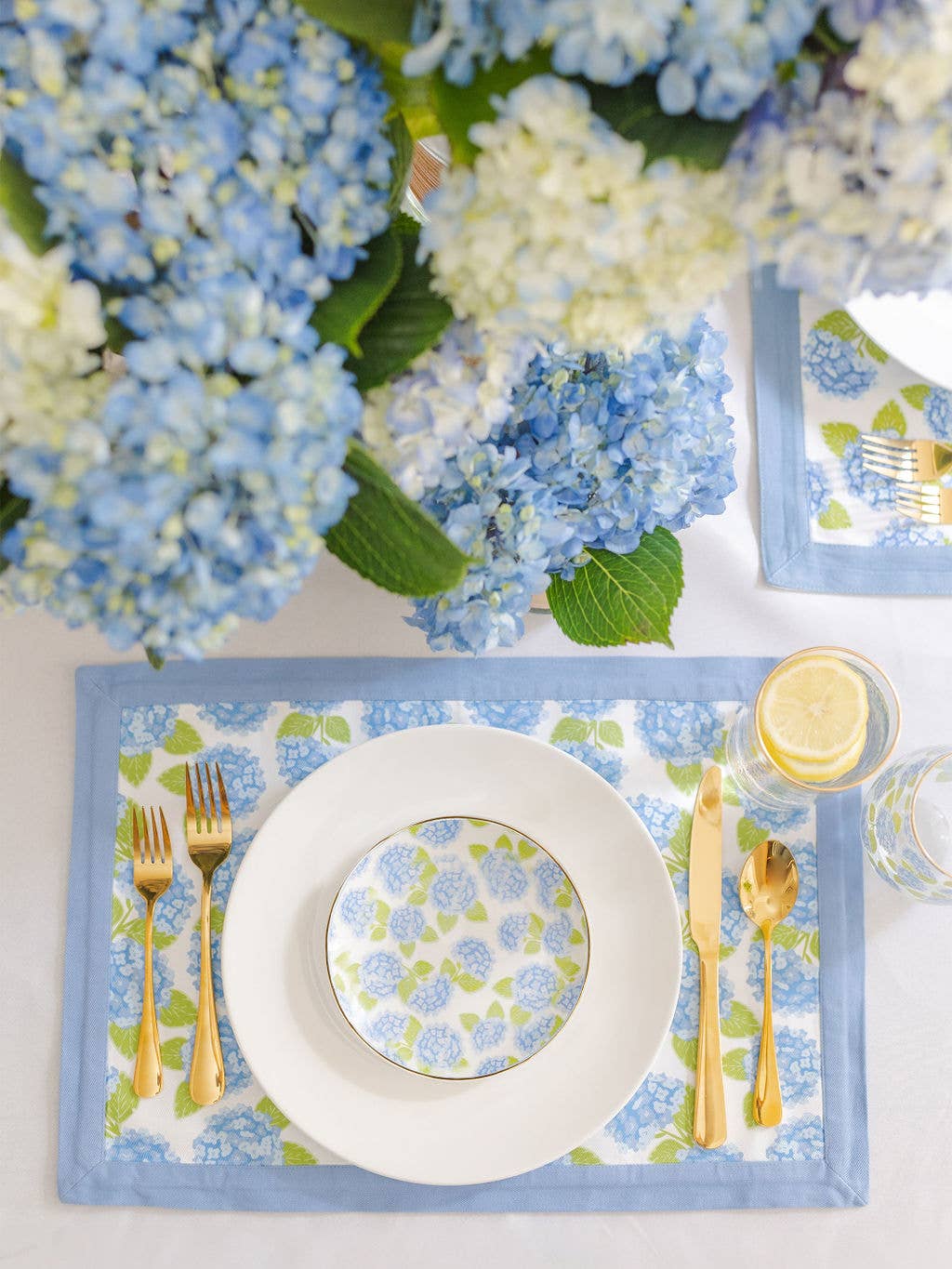 Appetizer Plate | Hydrangea