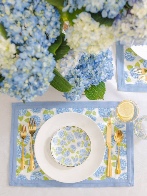 Appetizer Plate | Hydrangea