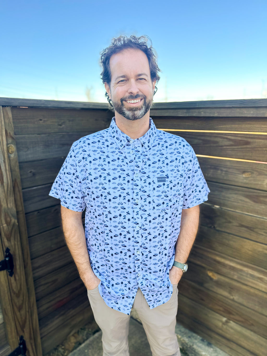 On The Water Button Up