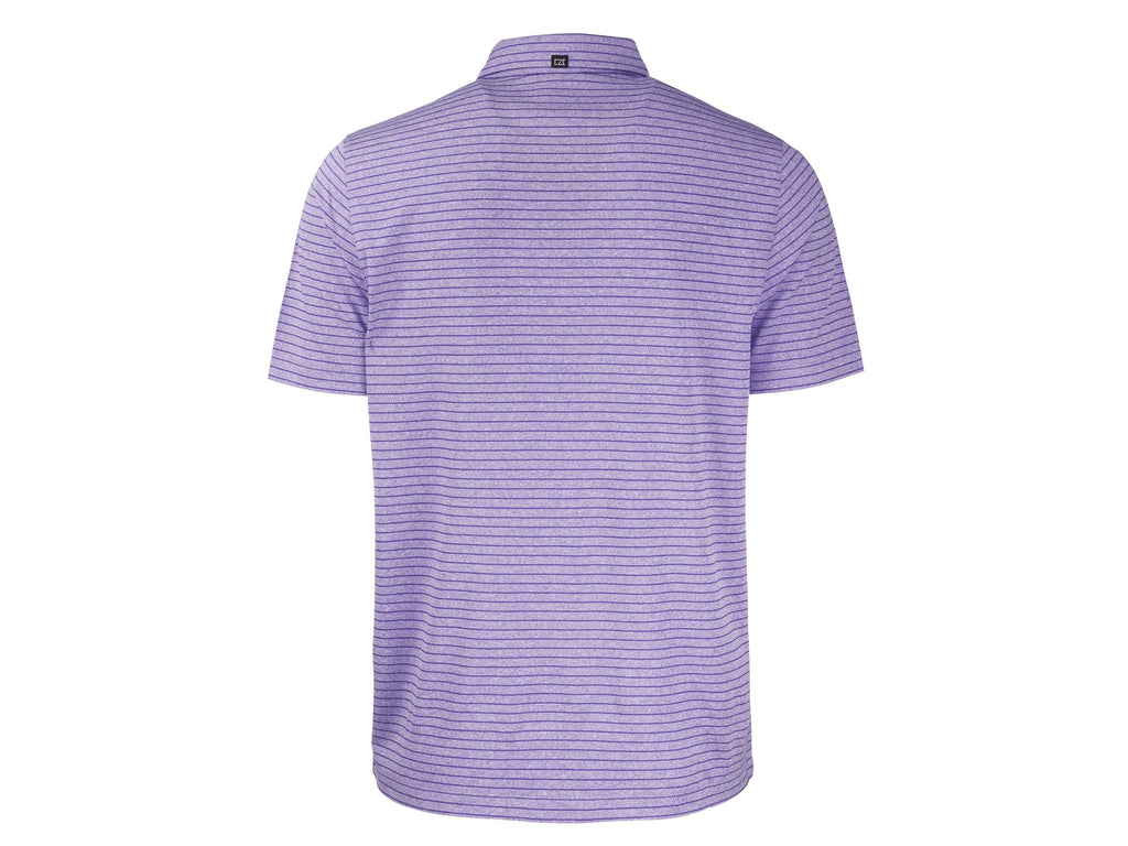 Heather Stripe Polo