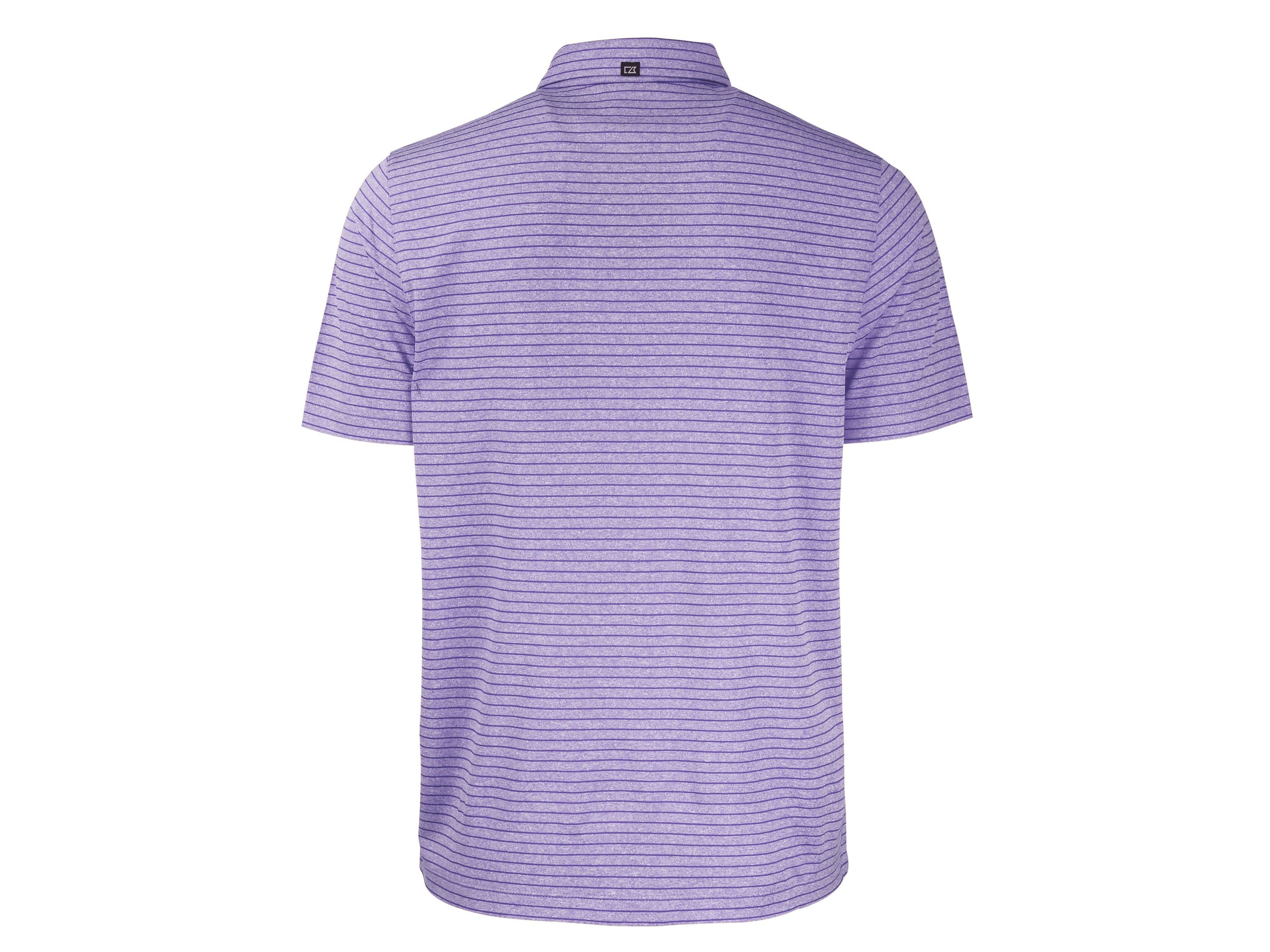 Heather Stripe Polo