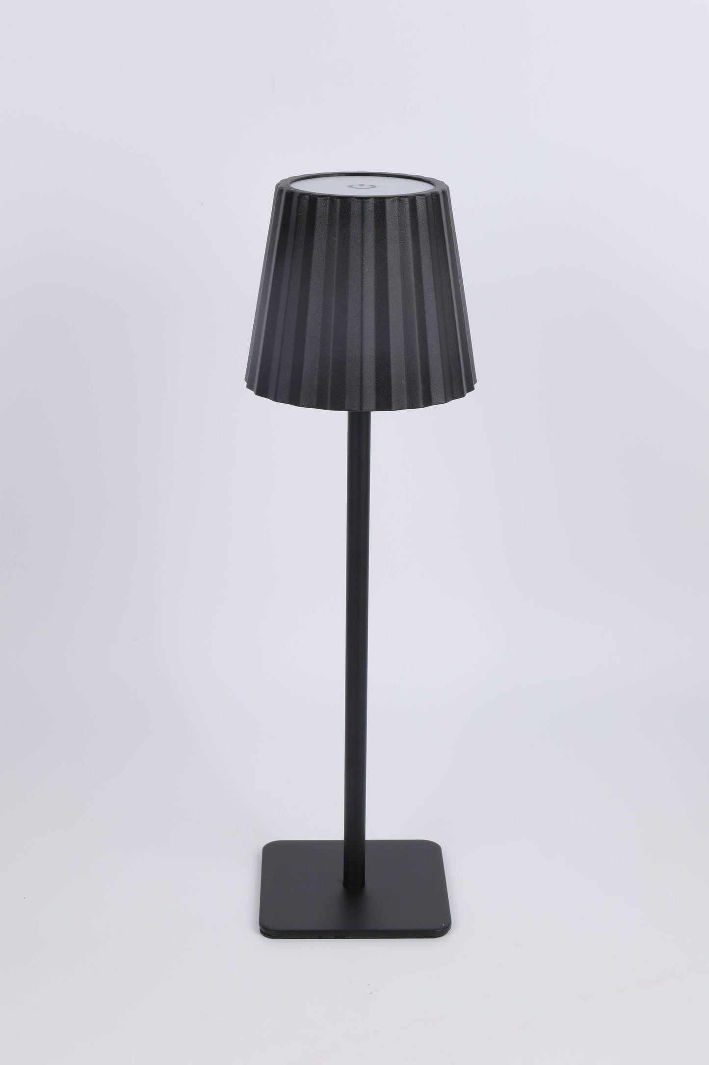 Fluted LED Touch Lamp – Dimmable, USB-C Rechargeable