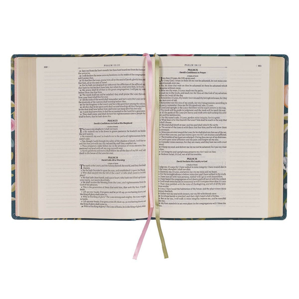 KJV LP Note Bible LP Faux Leather Love The Lord Matt 22:37