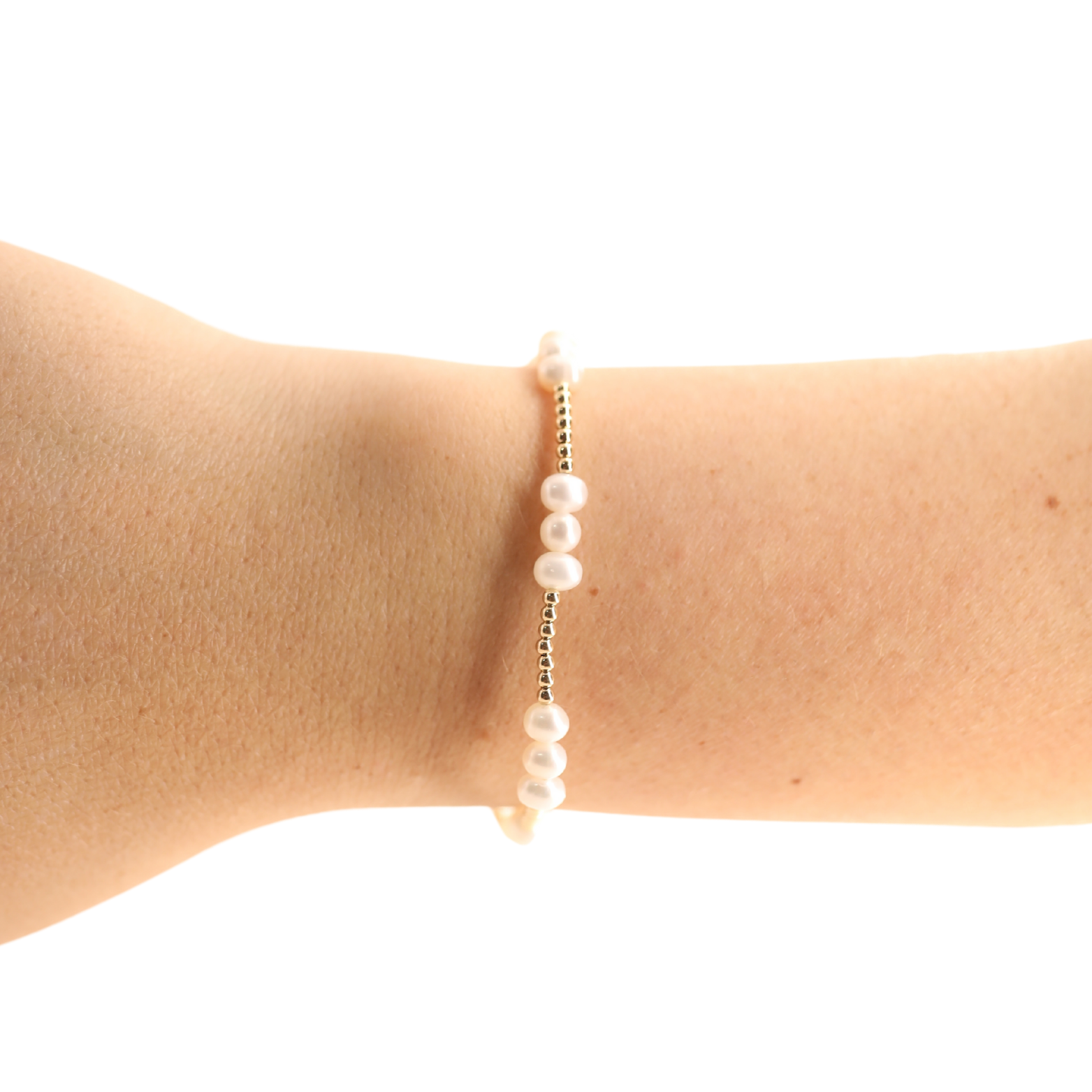 ILY Coastal Pearl Bracelet in Gold