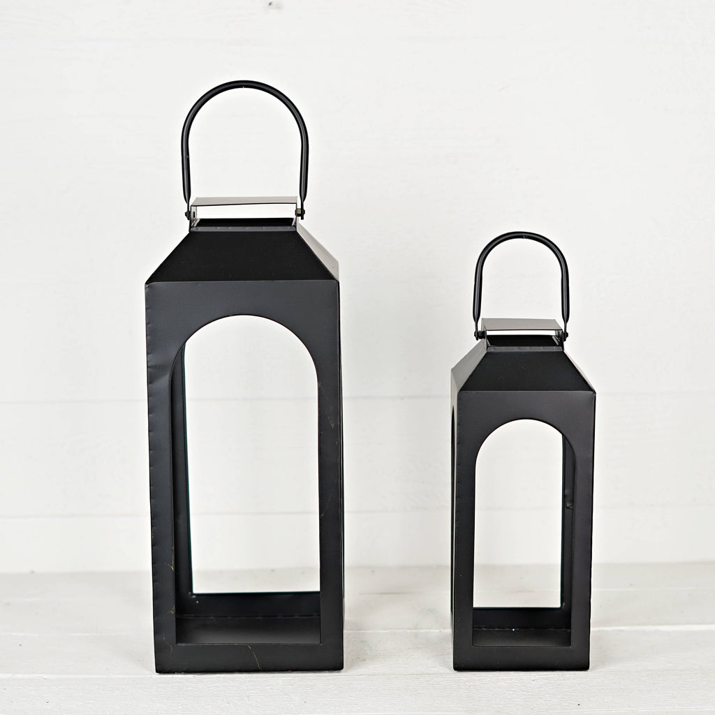Black Metal Chic Lantern