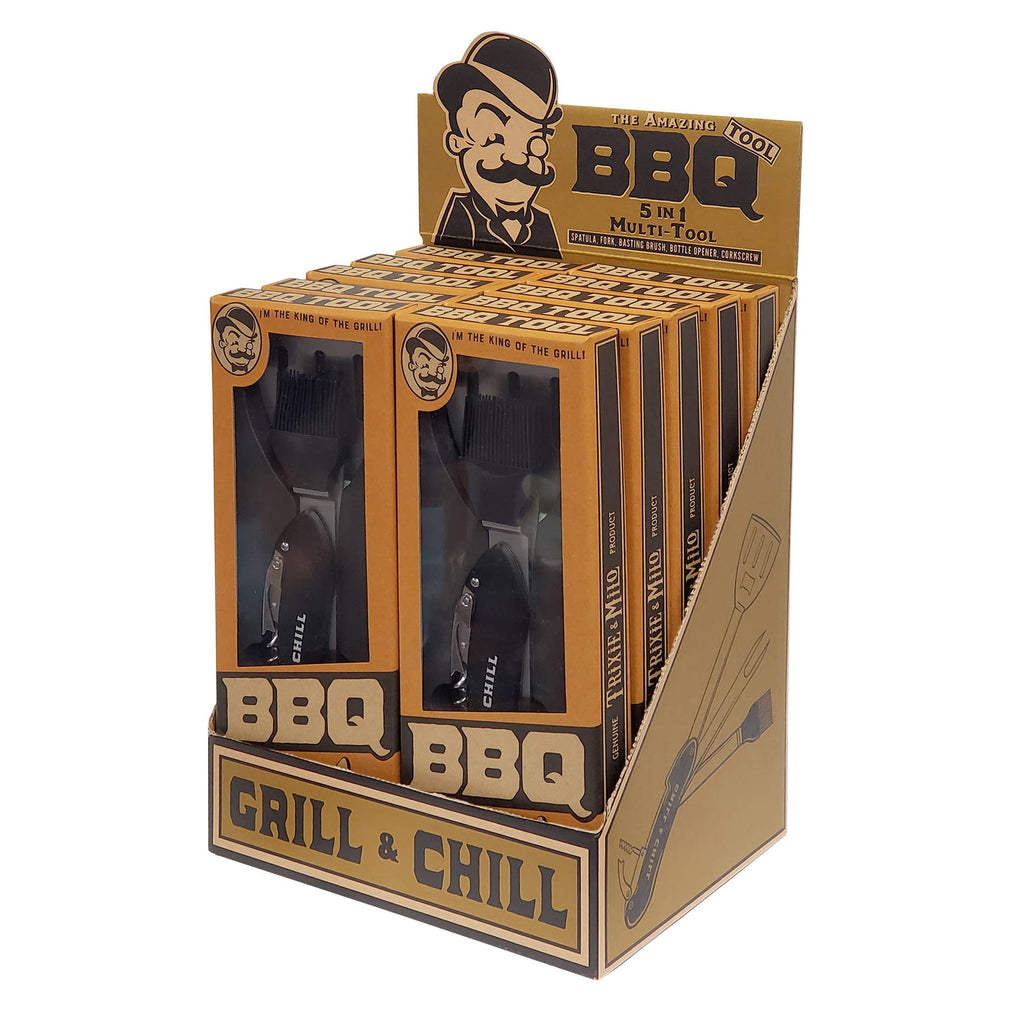 BBQ TOOL 5-in-1 Barbecue Utility