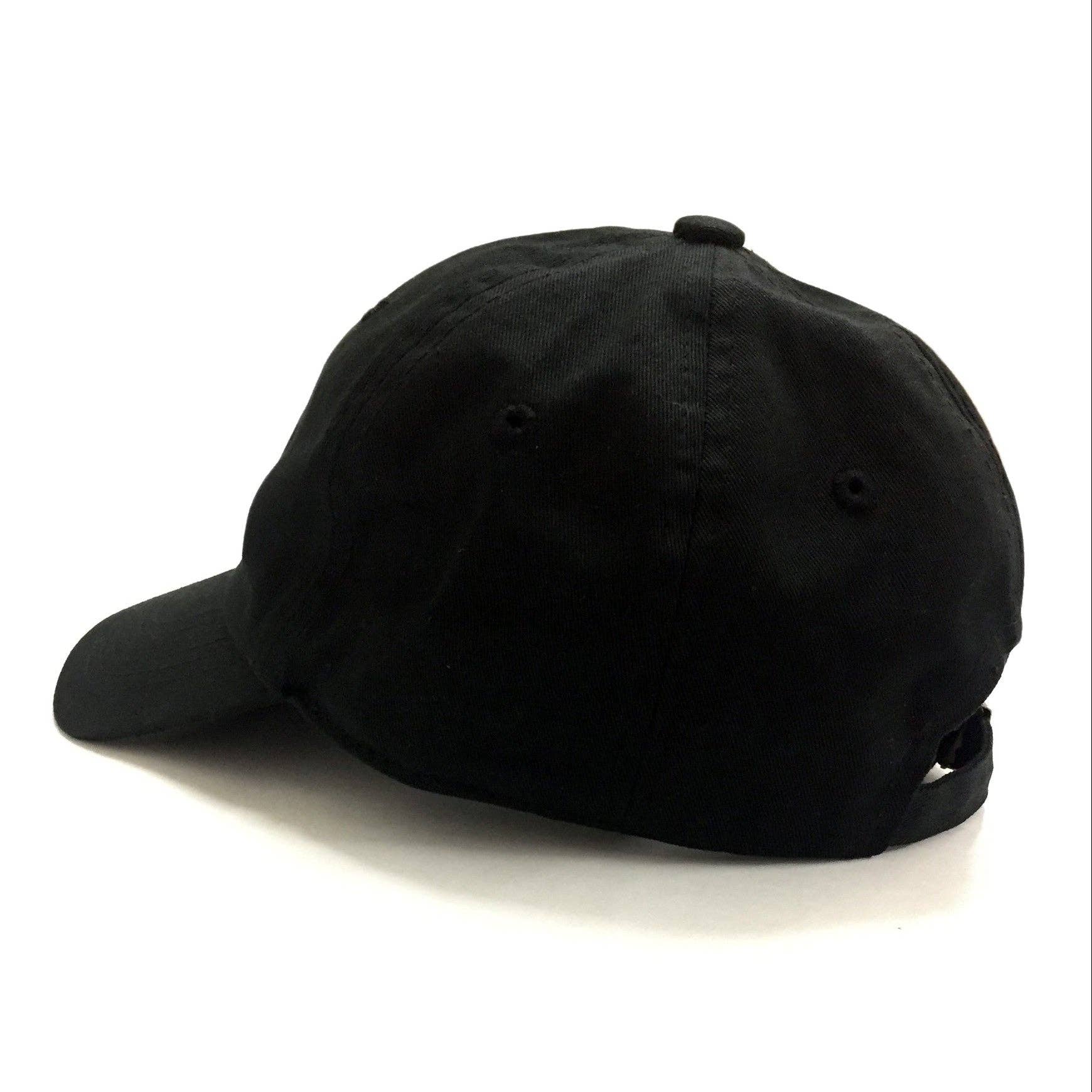 Girl Dad Embroidered Dad Hat - Black Cotton Gift