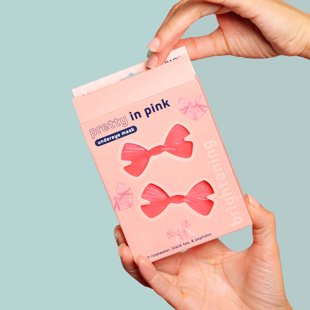 Pretty in Pink! Brightening Undereye Masks - 8 Pairs