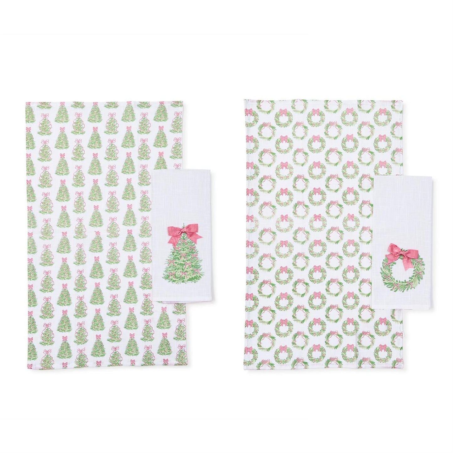 bowtiful dish towel set