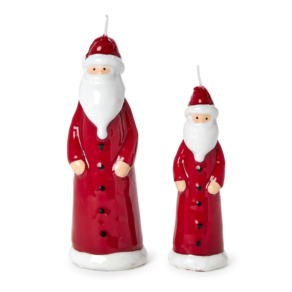 Set of 2 Santa Candles