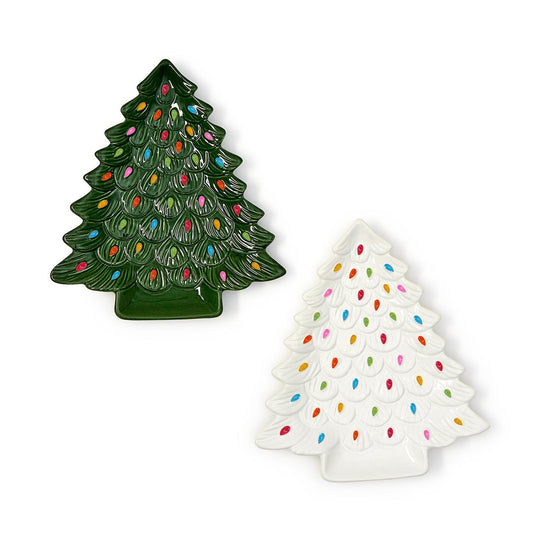 tree serving plate