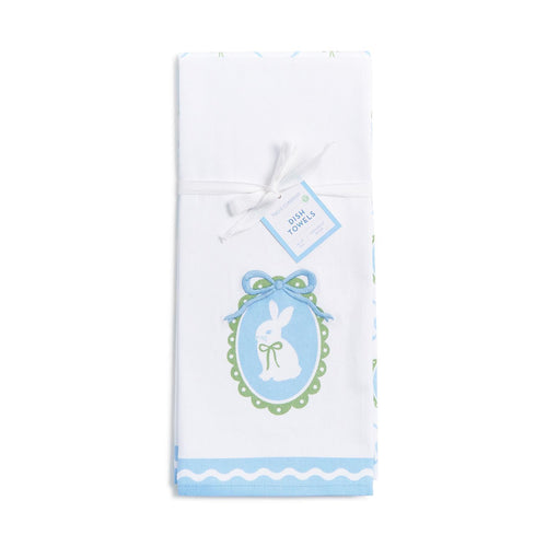 Bunnies and Bows Tea Towel Set