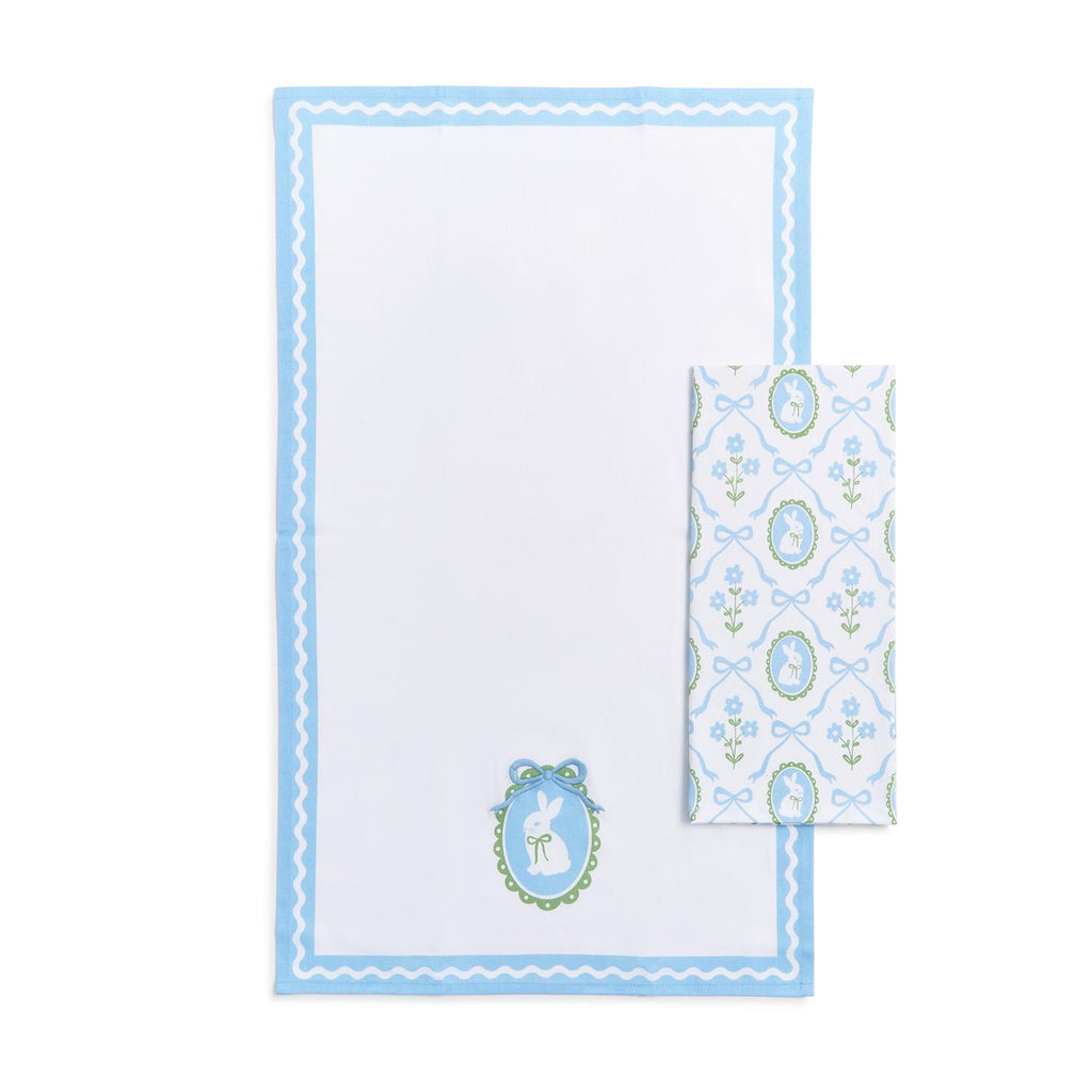 Bunnies and Bows Tea Towel Set