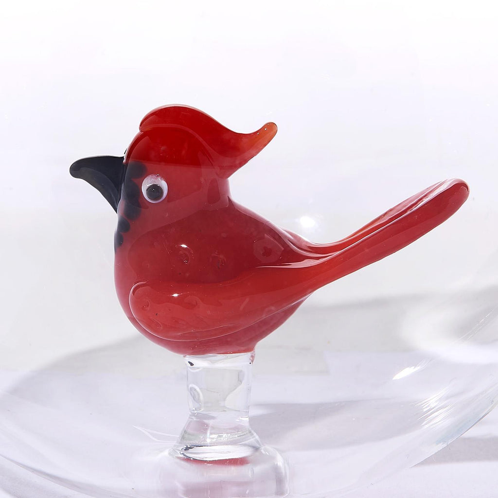 Cardinal Glass Ornament