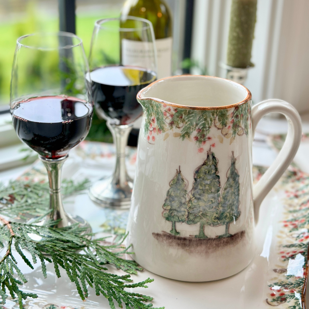 Natale Piccolo Pitcher - Holiday/Christmas