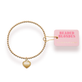 Heart Locket Charm Bracelet
