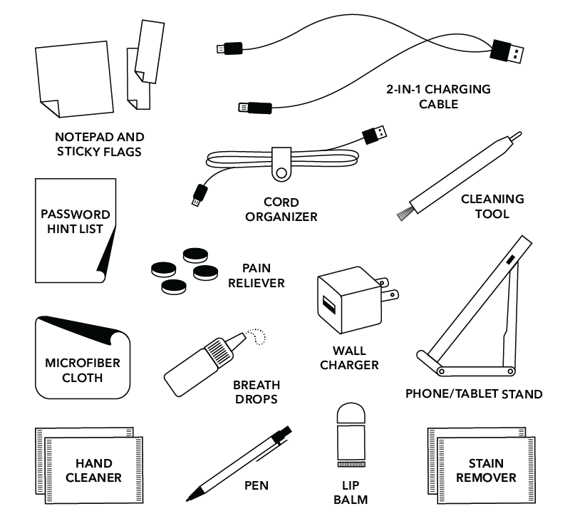 Work from Anywhere Kit | Cognac, Office & Corporate Gifts