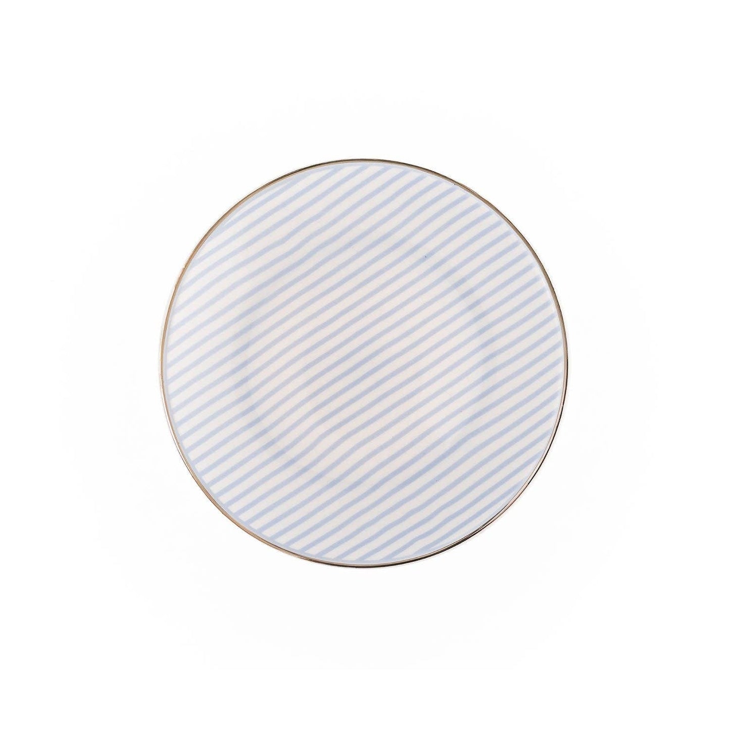 Appetizer Plate | Blue Stripe