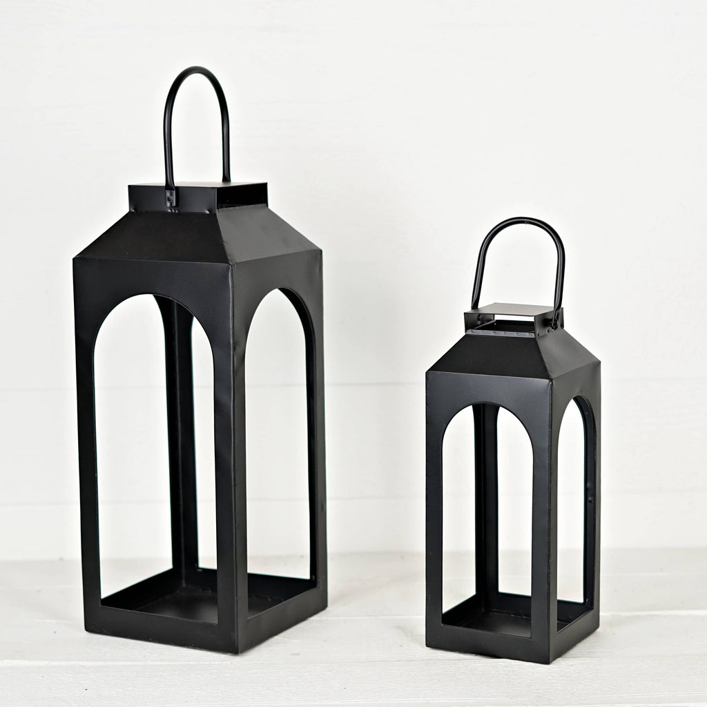 Black Metal Chic Lantern