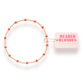 Bright Red Dainty Poppi Bracelet