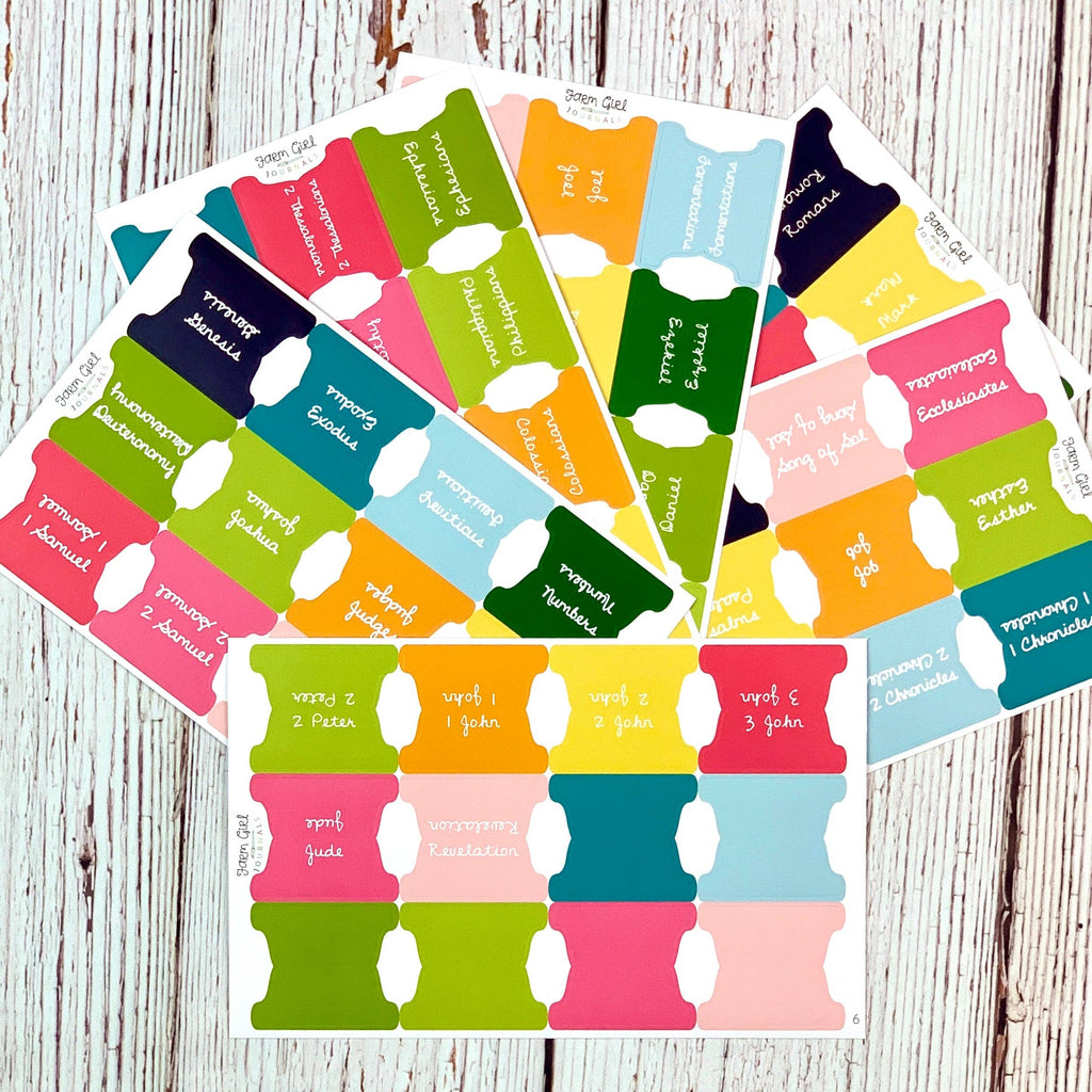 Bible Tabs - Joyful Solids