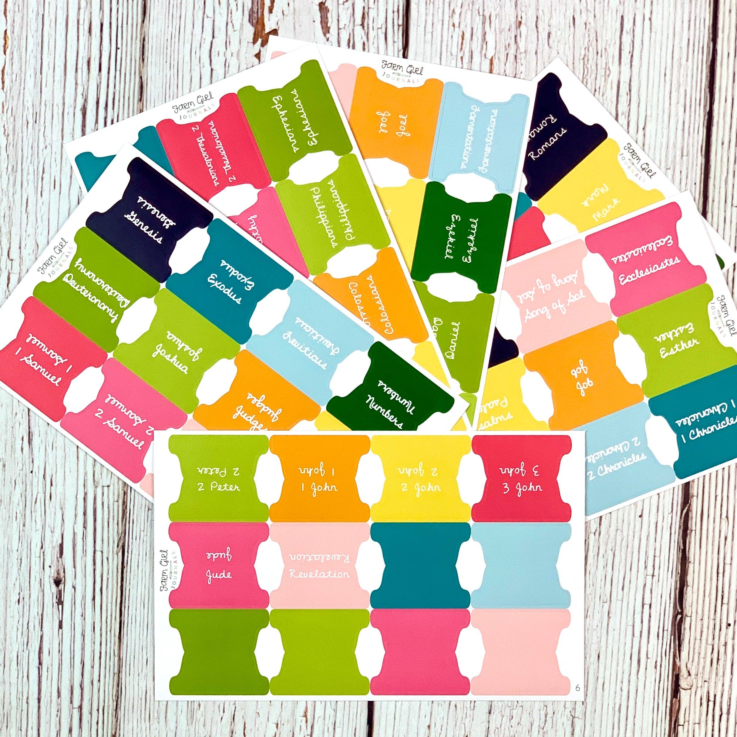 Bible Tabs - Joyful Solids