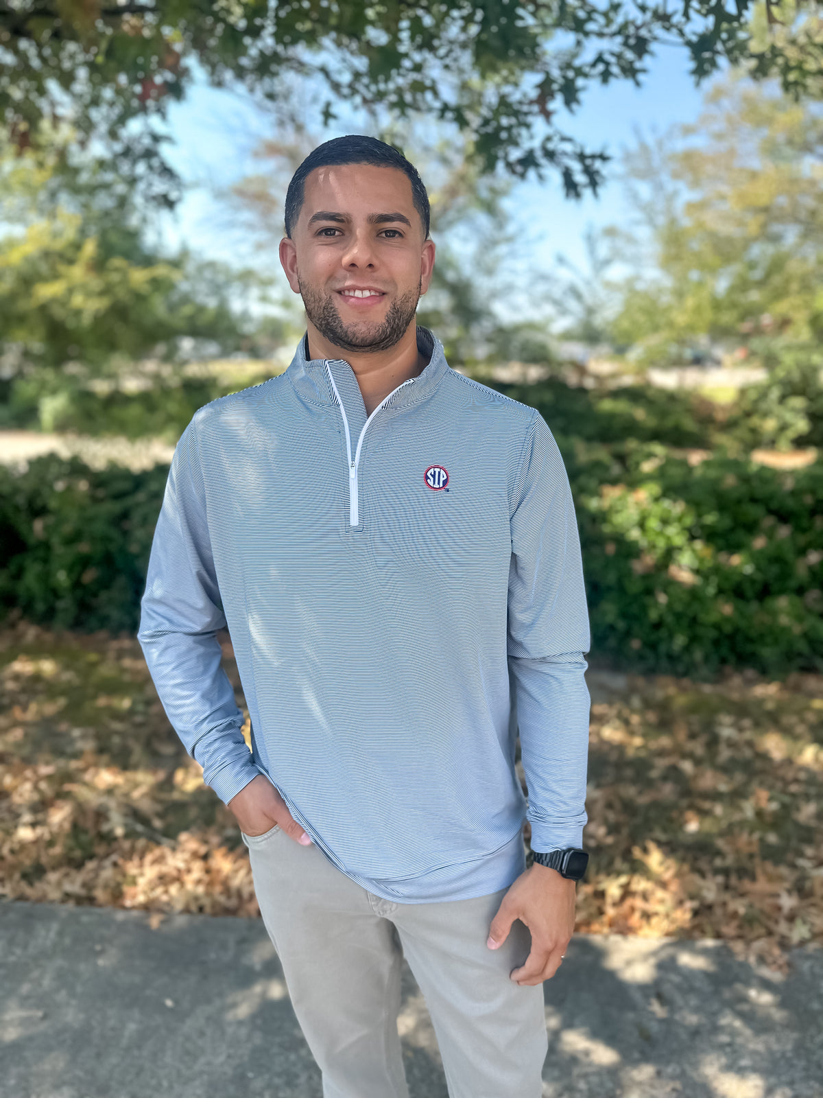 SIP Performance Stripe Pullover