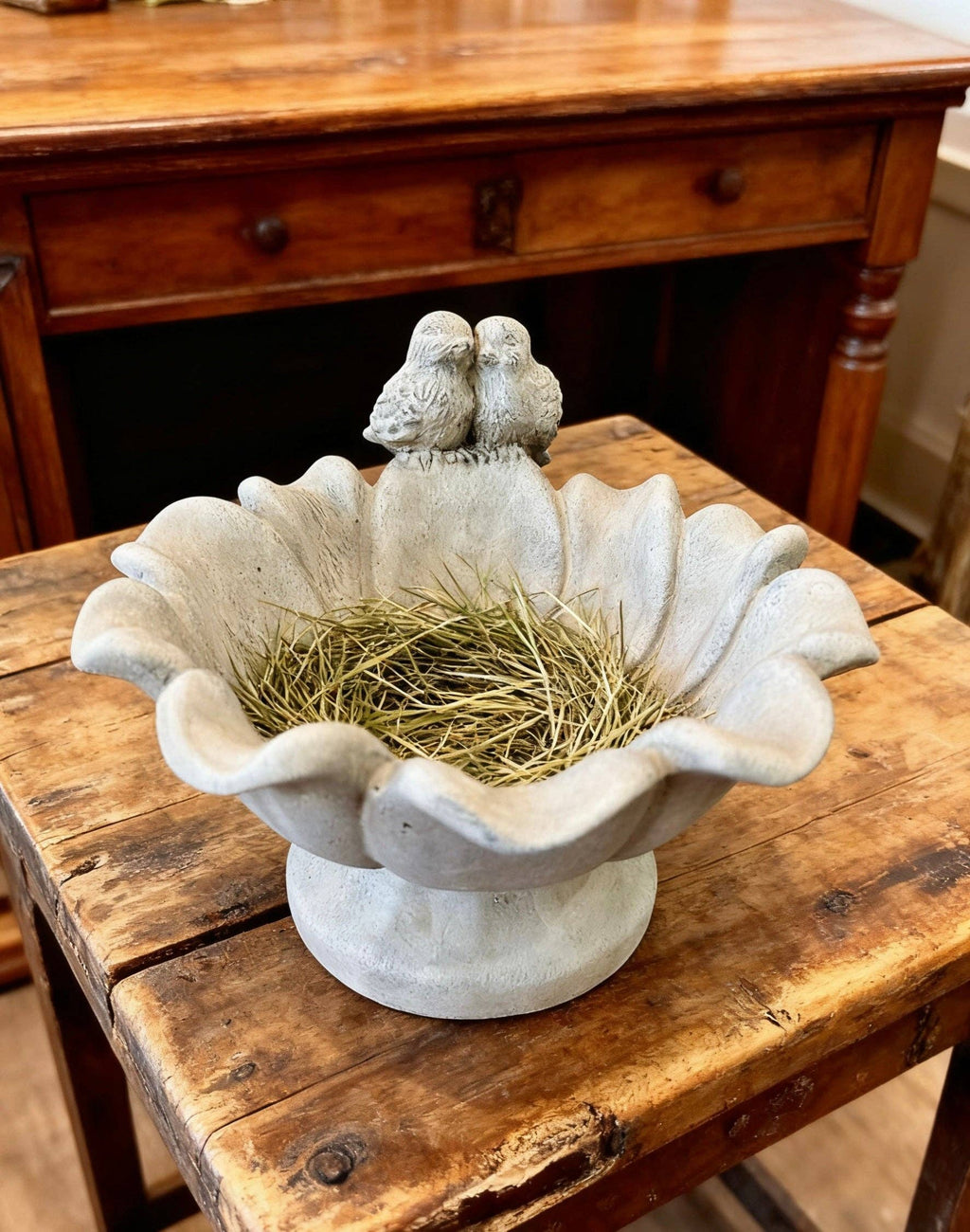 Bird Pedestal Bedbath Bowl