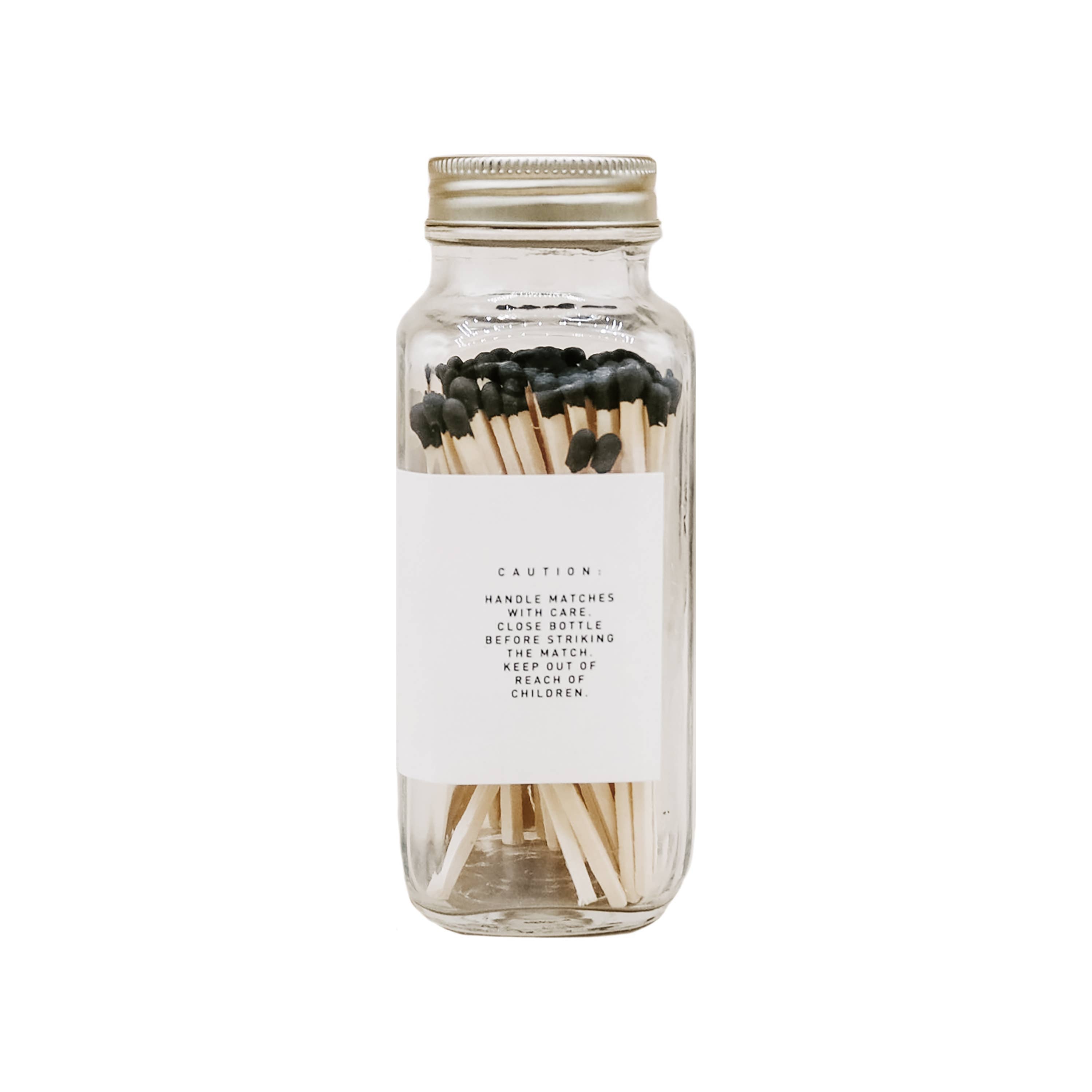 Safety Matches, Black Tip - Home Decor & Gifts
