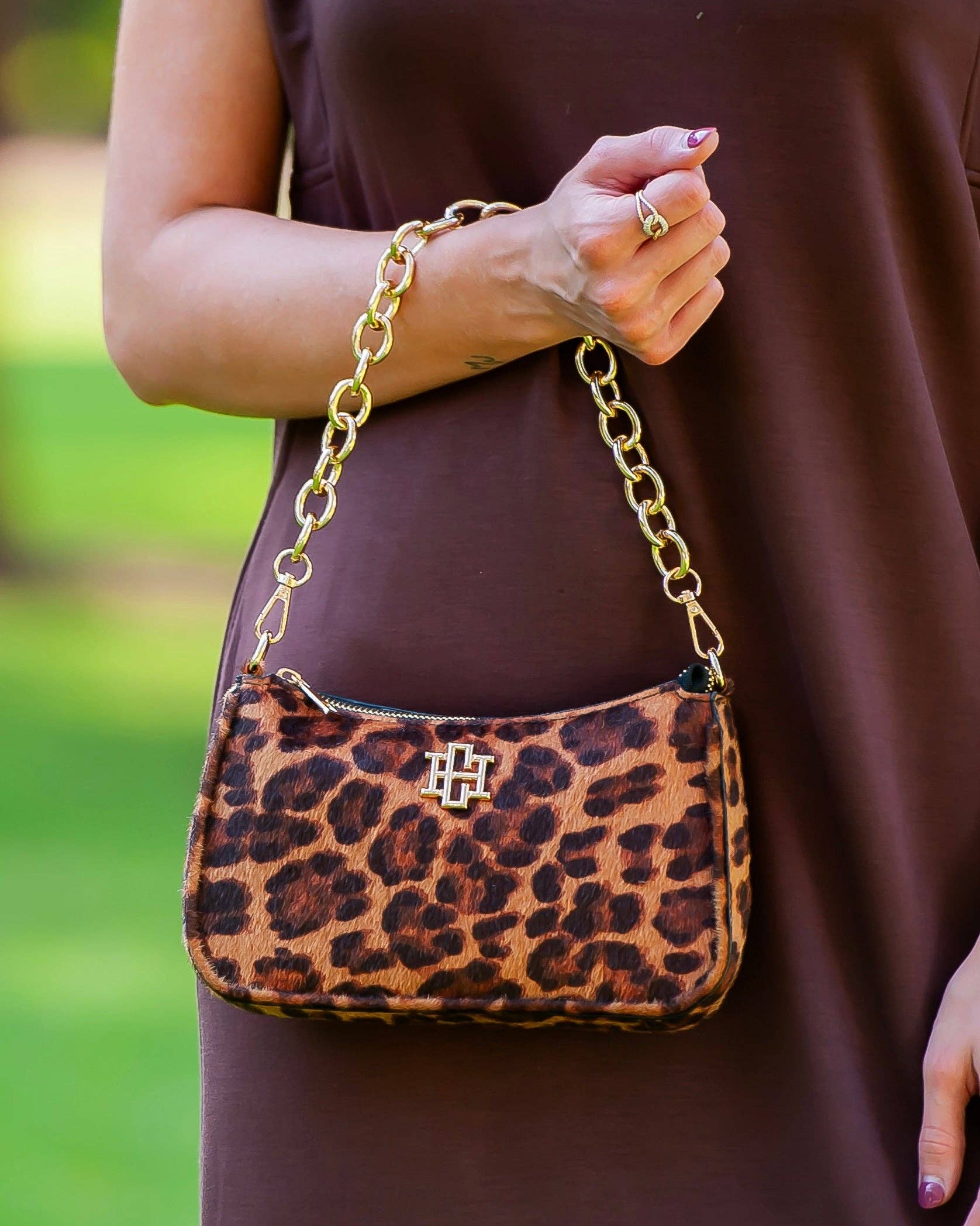 Joan Crossbody Spotted Saddle EC