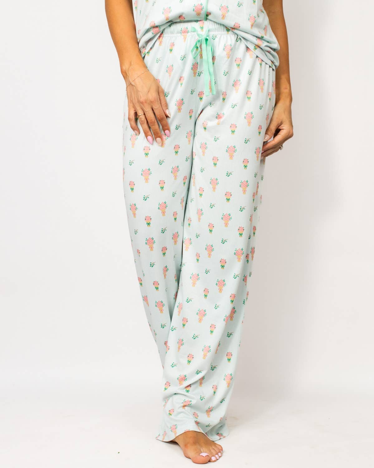 Love Blooms Here Sleep Pants