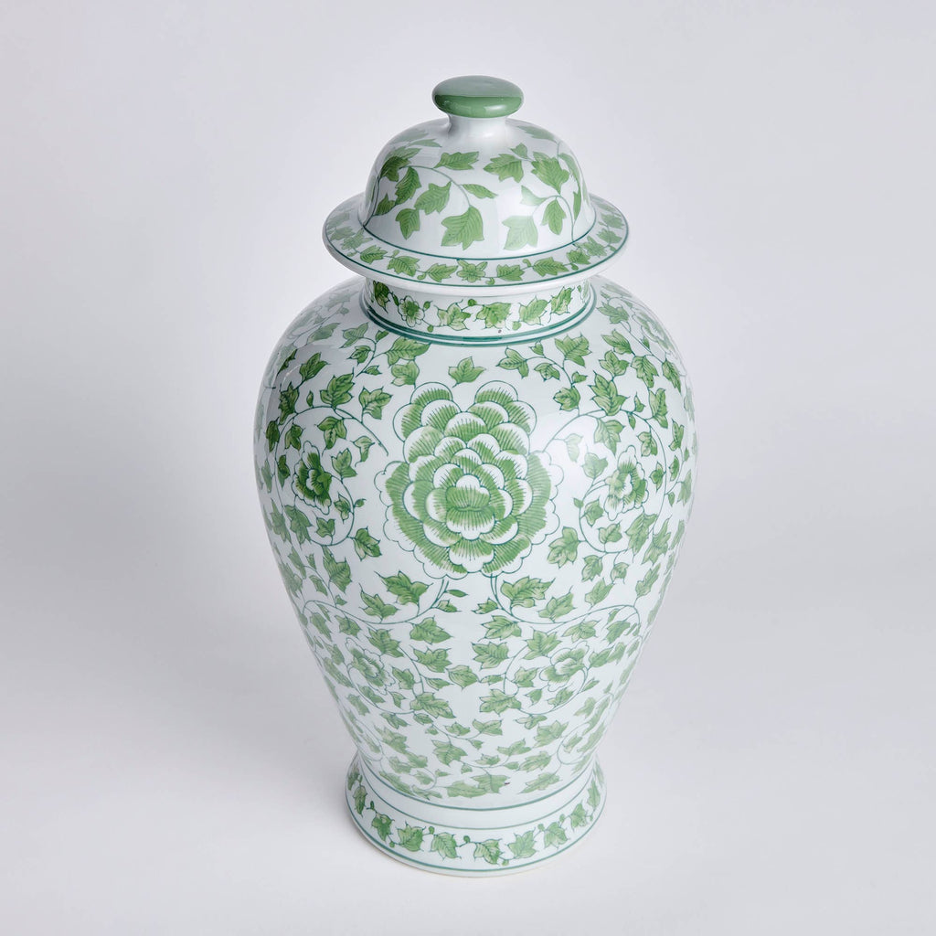 Imperial Ivy Lidded Ginger Jar