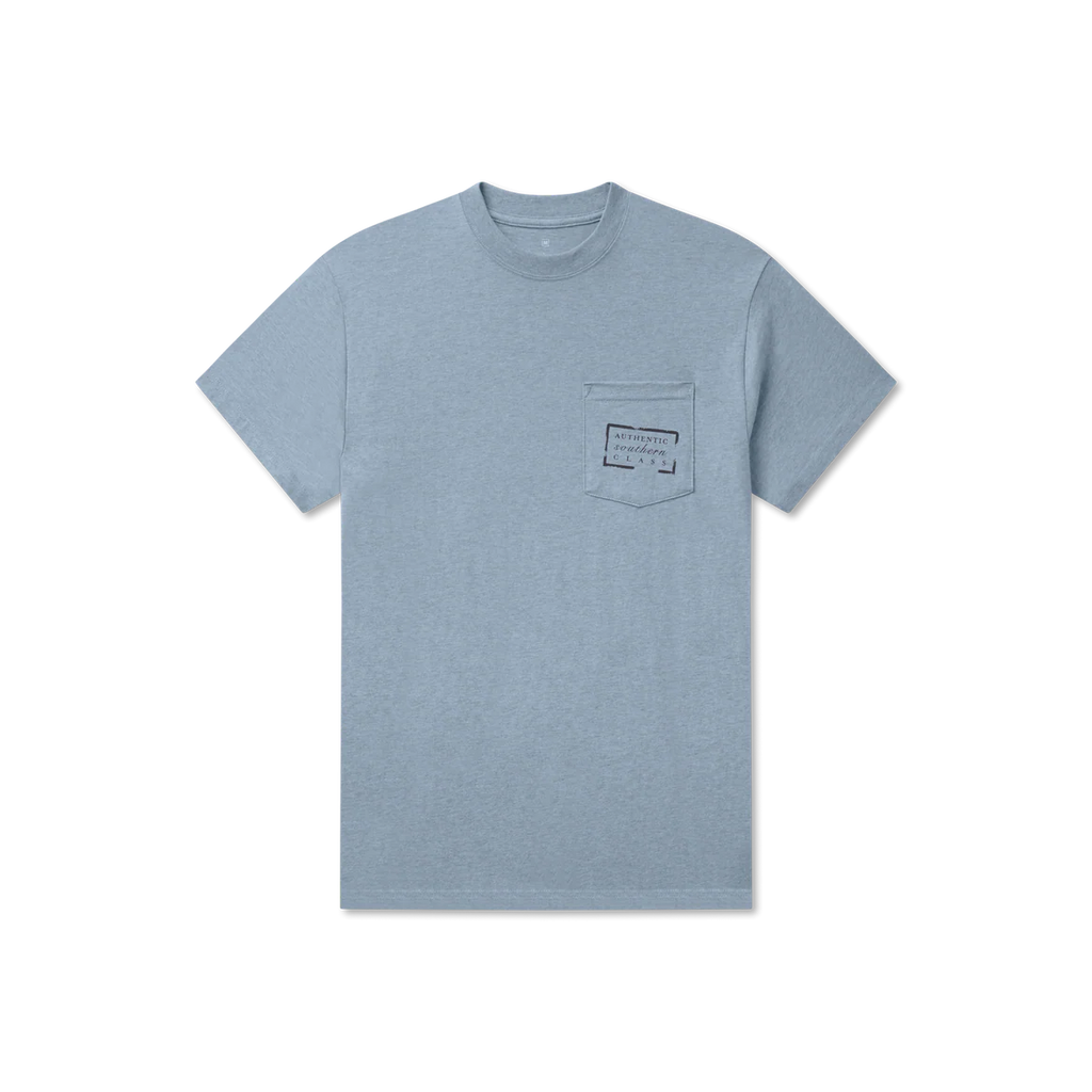 Washed Sea Blue Authentic Tee