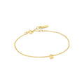 gold padlock bracelet