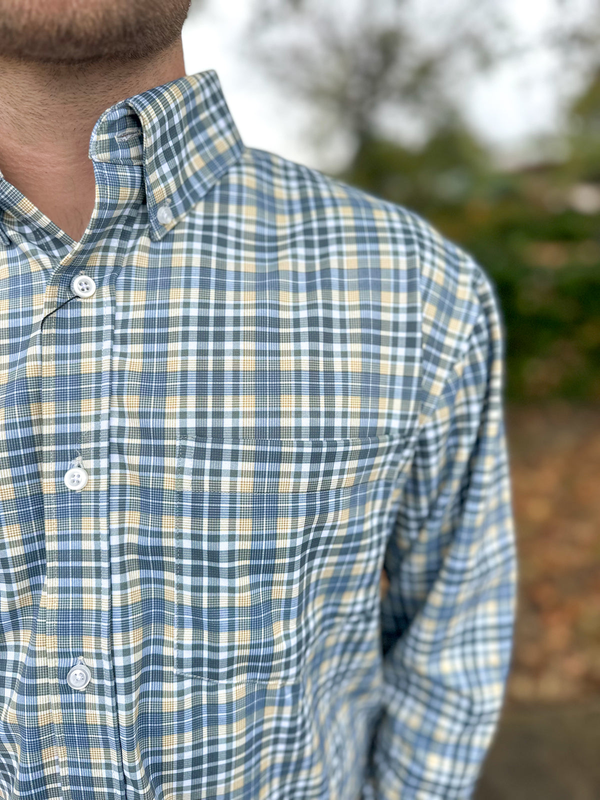 Baker Blue Button Down