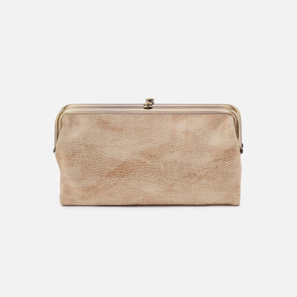 gold leaf lauren wallet