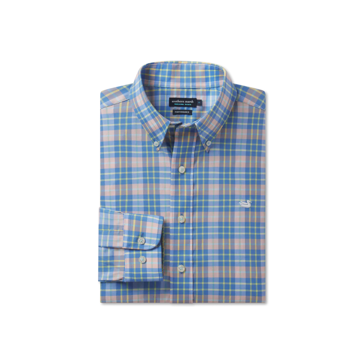 Bluefish and Peach Dress Shirt