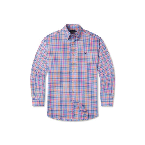 Blue and Navy Blount Dress Shirt