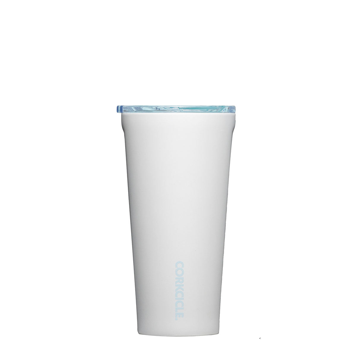 tumbler 16oz - white/powder blue