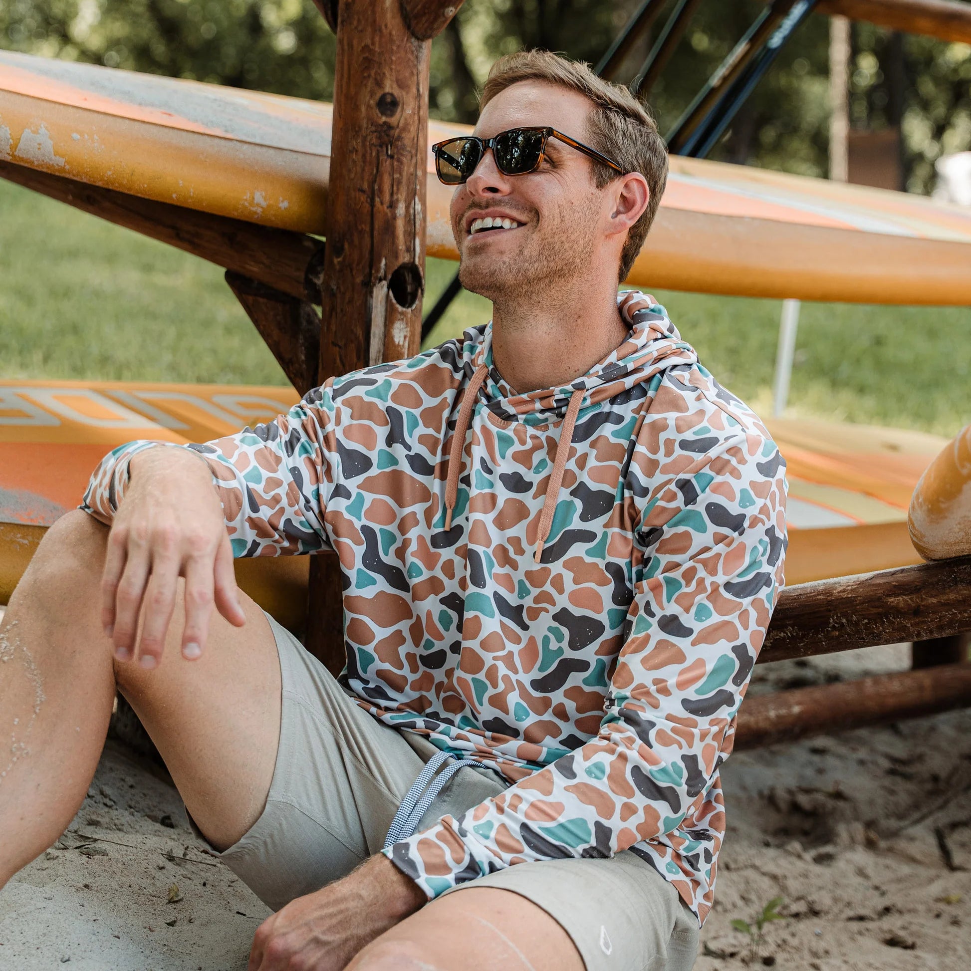 Bayside Camo Performance Hoodie