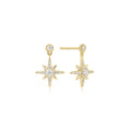 Gold Nova Dangle Stud