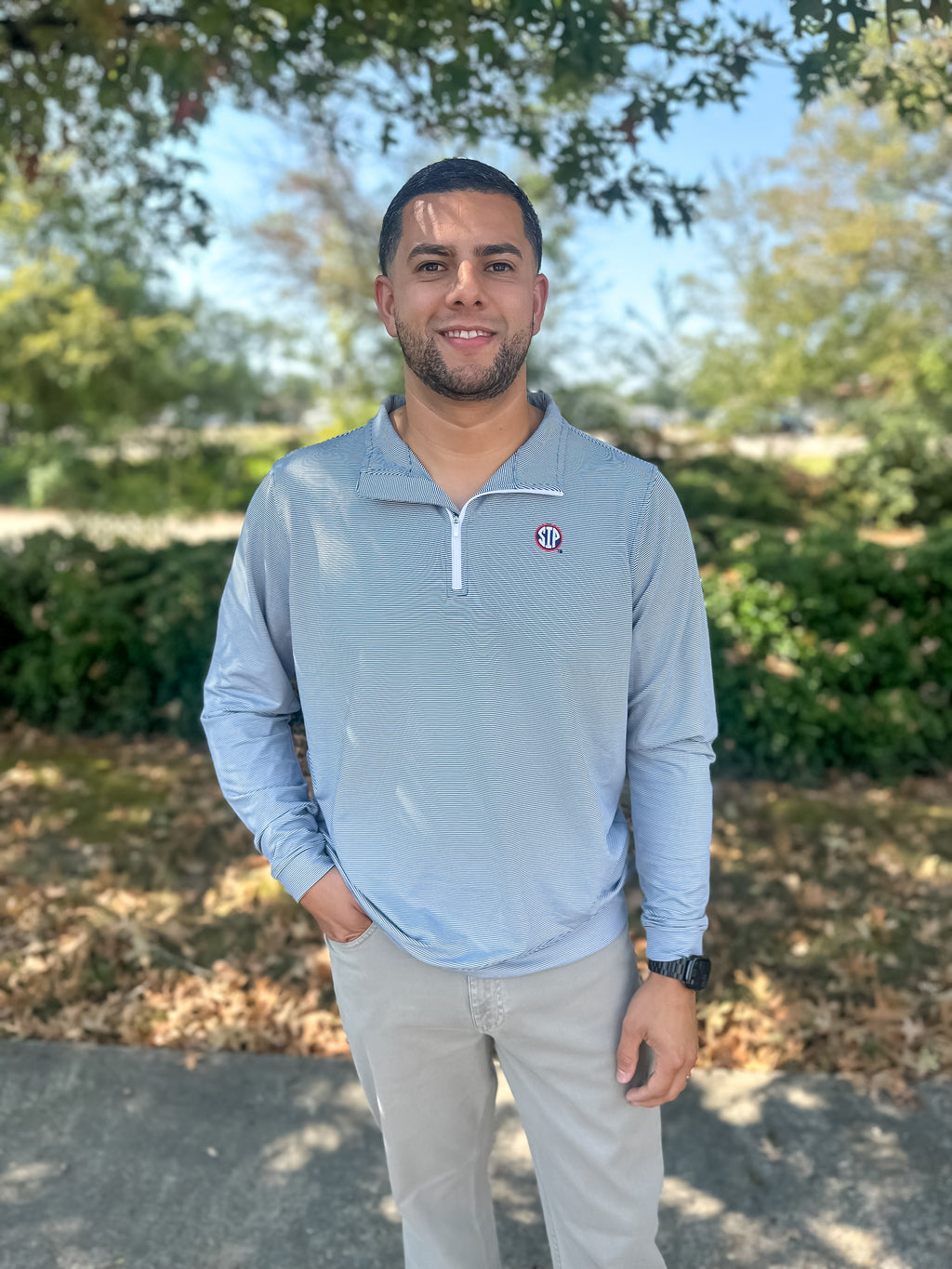 SIP Performance Stripe Pullover