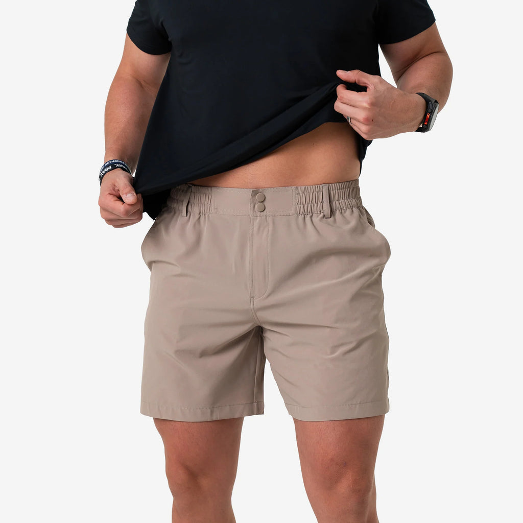 Cobblestone Khaki Everyday Short