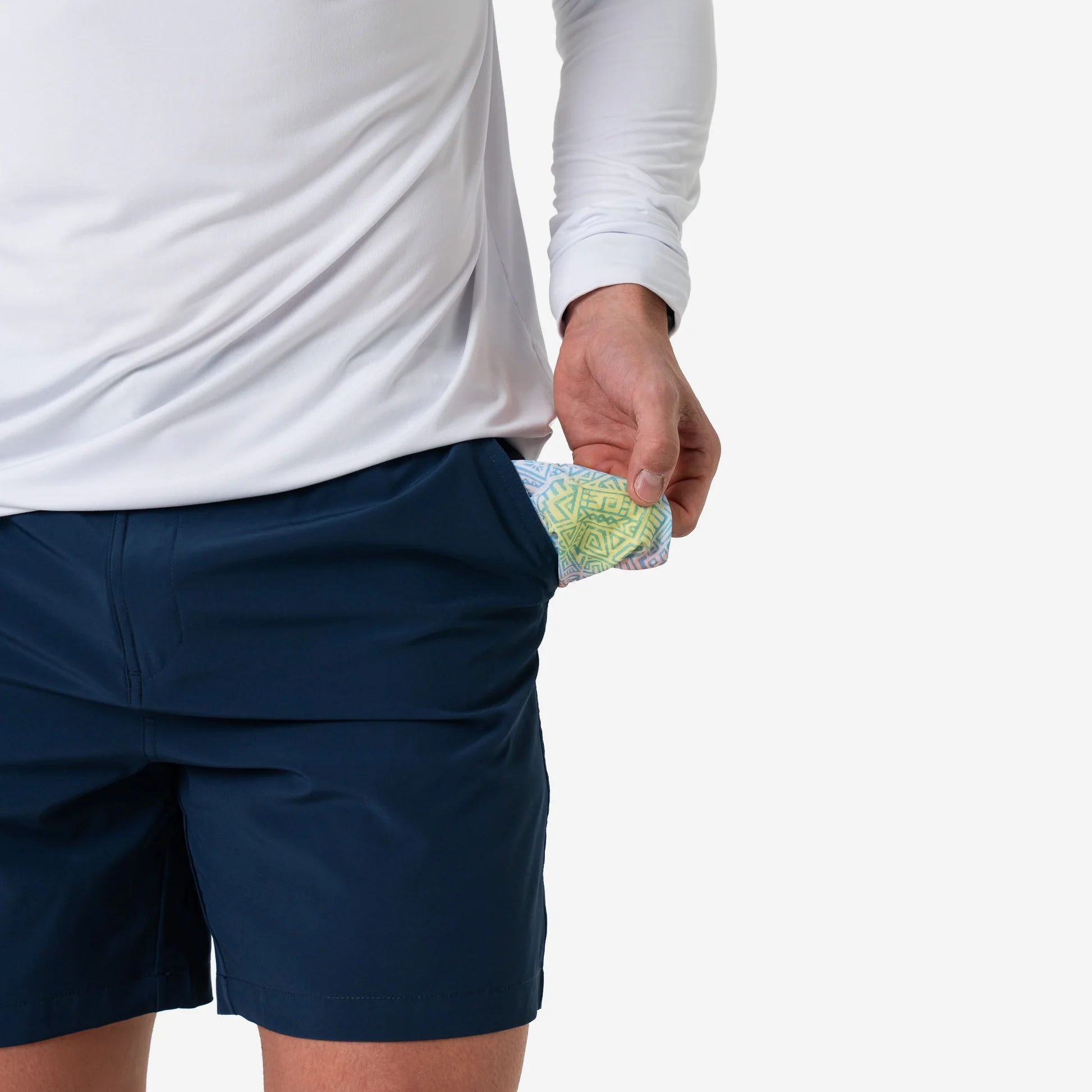 Deep Water Navy Everyday Short