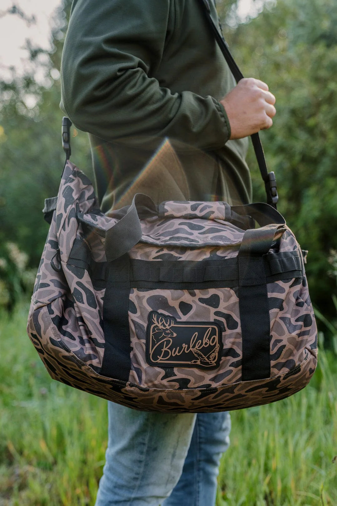 gauge camo duffle