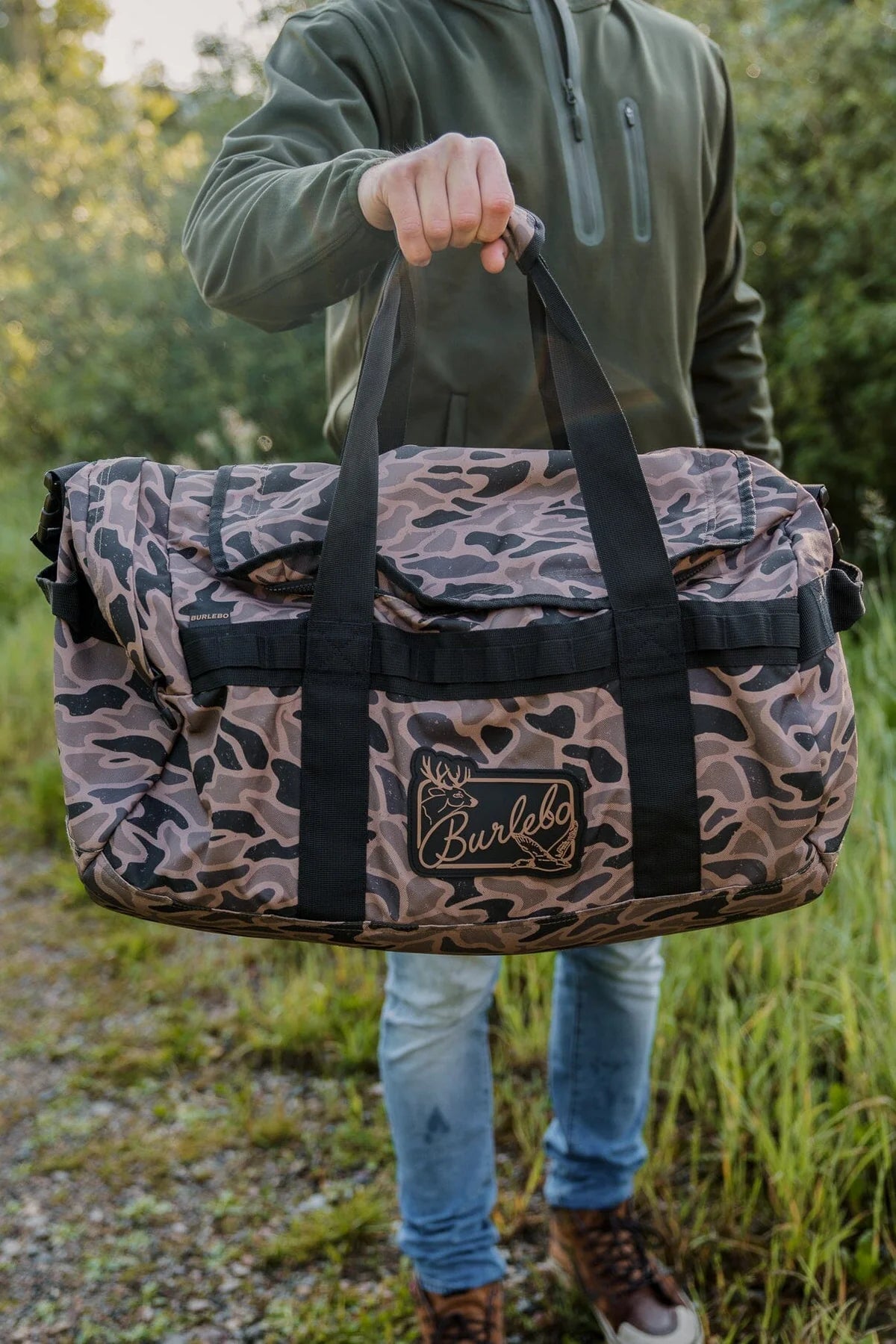 gauge camo duffle